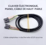 Câble adaptateur mâle